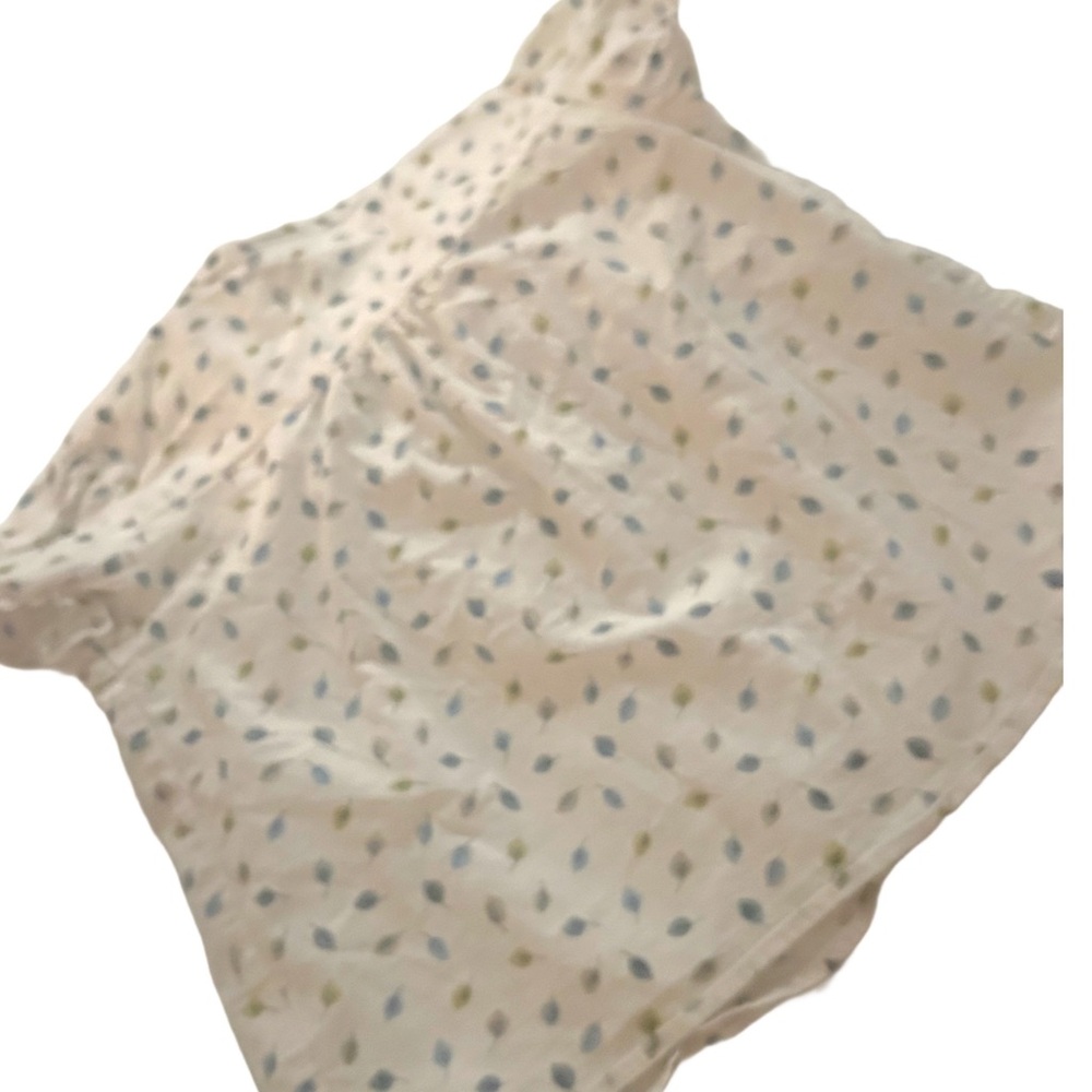 🇪🇸👍GUC ZARA | 24 m | Toddler White Summer Smocked Leaf print blouse - Picture 9 of 14